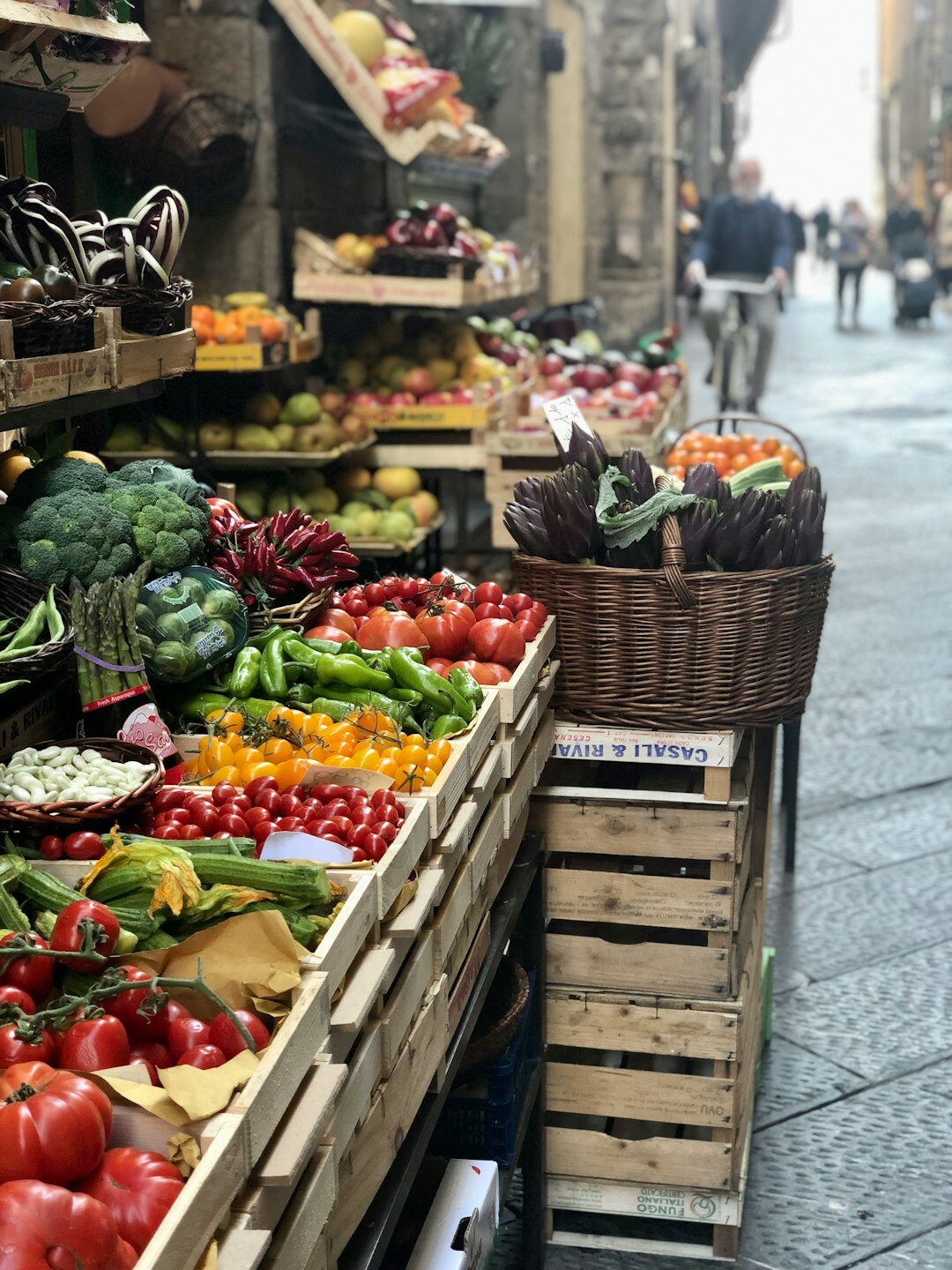 seasonal vegetables market