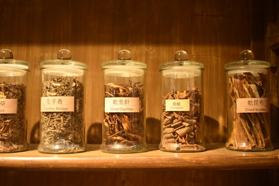spice blends in jars